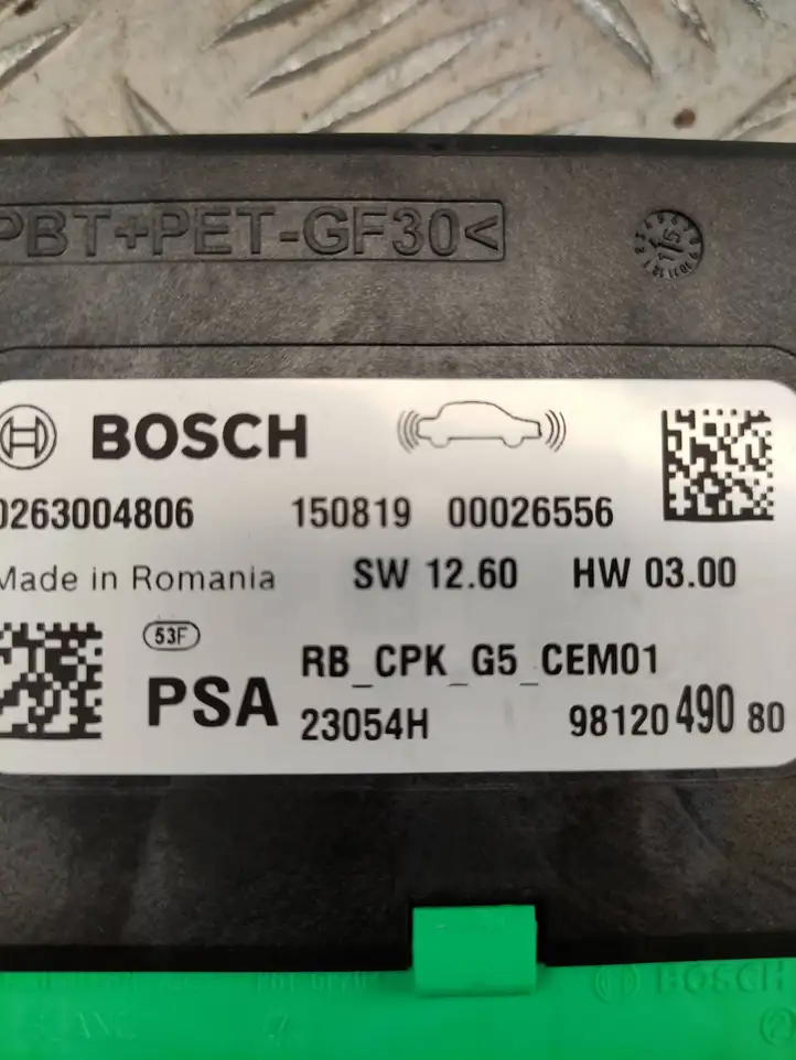 Peugeot 308 (2013 - 2021) 9812049080 Блок управления парктрониками — фото 2