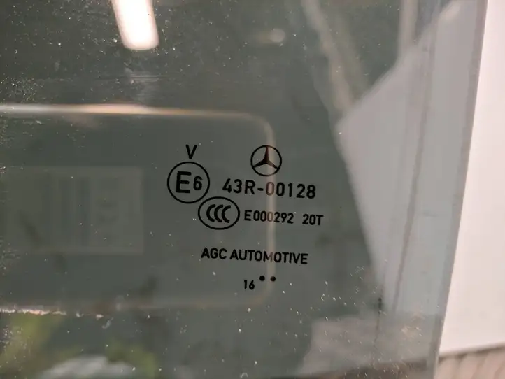 Mercedes-Benz CLA C117,X117,W117 (2013 - 2019) 43R00128 Стекло задней двери — фото 4