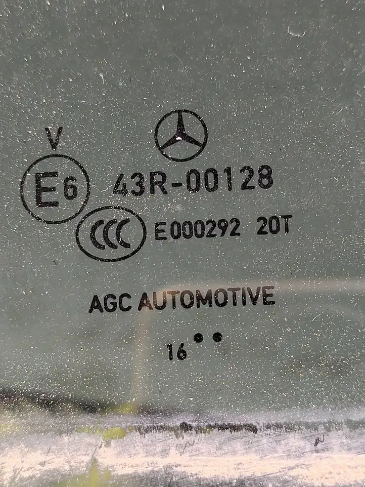 Mercedes-Benz CLA C117,X117,W117 (2013 - 2019) 43R00128 Стекло задней двери — фото 4