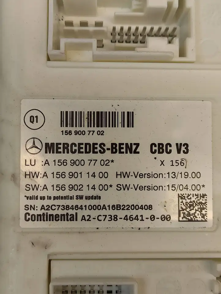 Mercedes-Benz CLA C117,X117,W117 (2013 - 2019) A1569007702 Модуль комфорта — фото 6