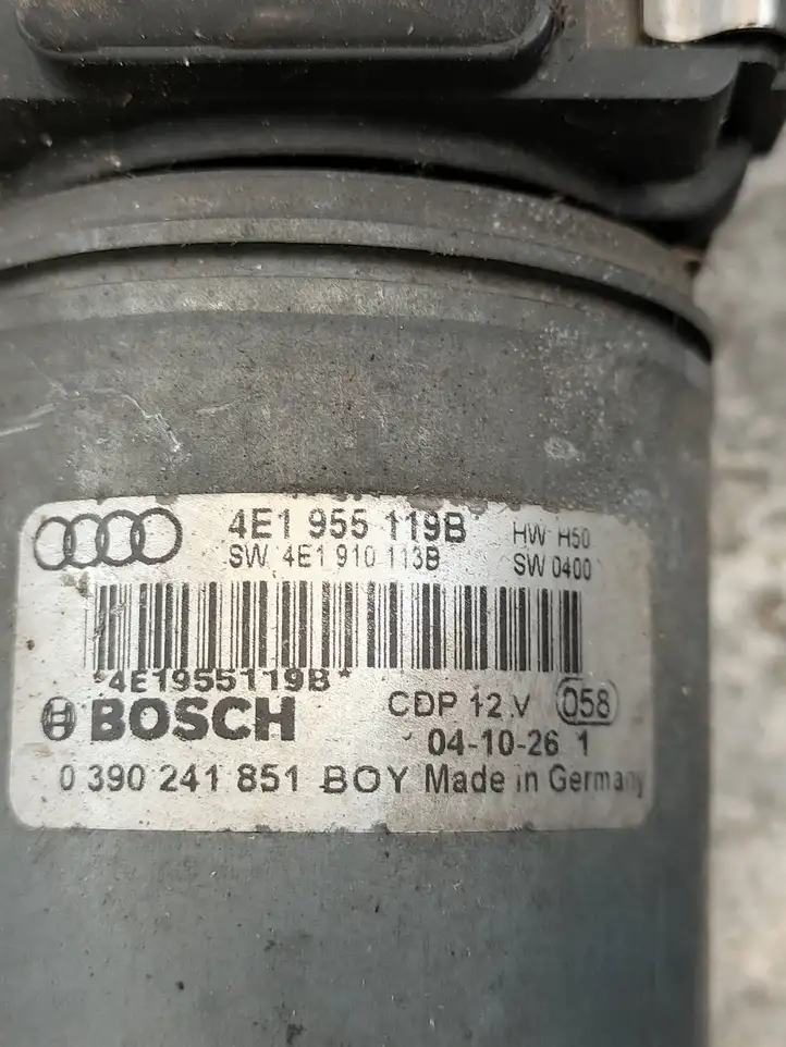 Audi A8 S8 D3 4E (2002 - 2005) 4E1955023K Комплект механизма стеклоочистителей — фото 5