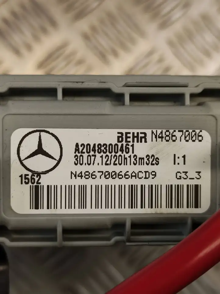 Mercedes-Benz C W204 (2007 - 2014) A2048300461 Электрический отопитель салона — фото 7