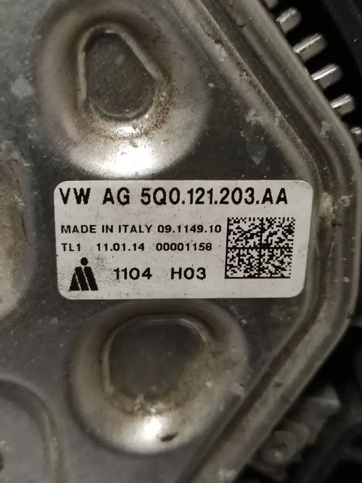 Skoda Octavia Mk3 (5E) (2013 - 2019) 5Q0121203AA Вентилятор кондиционера — фото 5