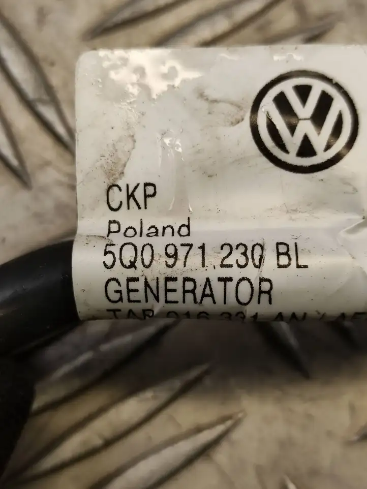Skoda Octavia Mk3 (5E) (2013 - 2019) 5Q0971230BL Проводка генератора — фото 3