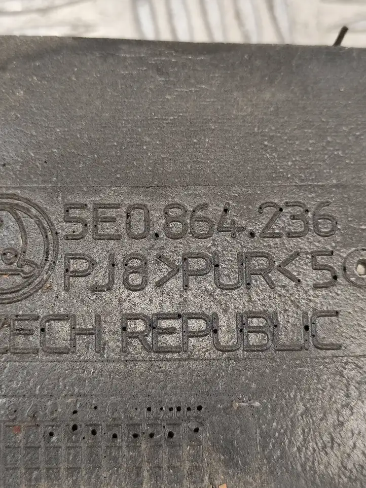 Skoda Octavia Mk3 (5E) (2013 - 2019) 5E0864236 Абсорбер крыла — фото 3