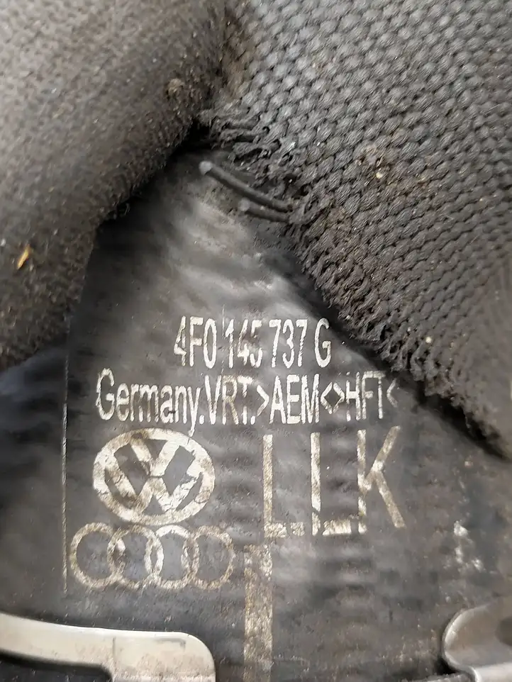 Audi A6 S6 C6 4F (2004 - 2008) 4F0145737G Трубки интеркулера / Шланги интеркулера — фото 2