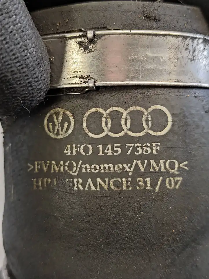 Audi A6 S6 C6 4F (2004 - 2008) 4F0145738F Трубки интеркулера / Шланги интеркулера — фото 3