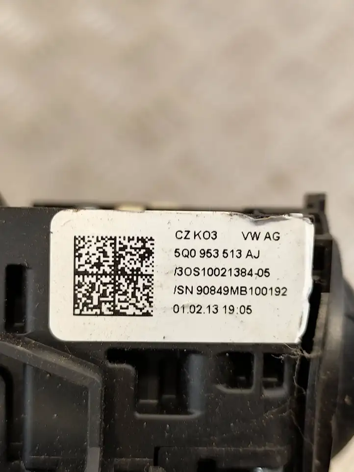 Volkswagen Golf VII (2013 - 2019) 5Q0953507BM Контактное кольцо SRS — фото 3
