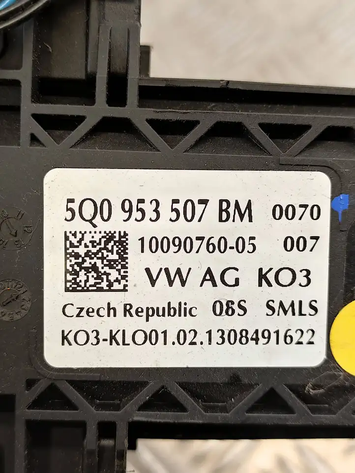 Volkswagen Golf VII (2013 - 2019) 5Q0953507BM Контактное кольцо SRS — фото 5