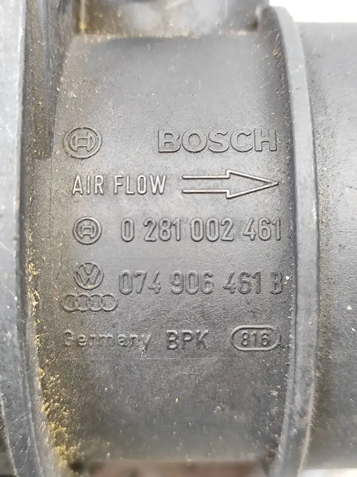 Volkswagen Touareg I (2002 - 2010) 074906461B Датчик массового расхода воздуха — фото 5