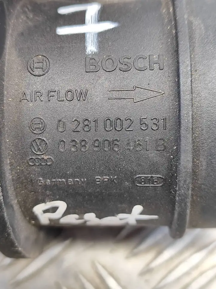 Volkswagen PASSAT B6 (2005 - 2010) 038906461B Датчик массового расхода воздуха — фото 5