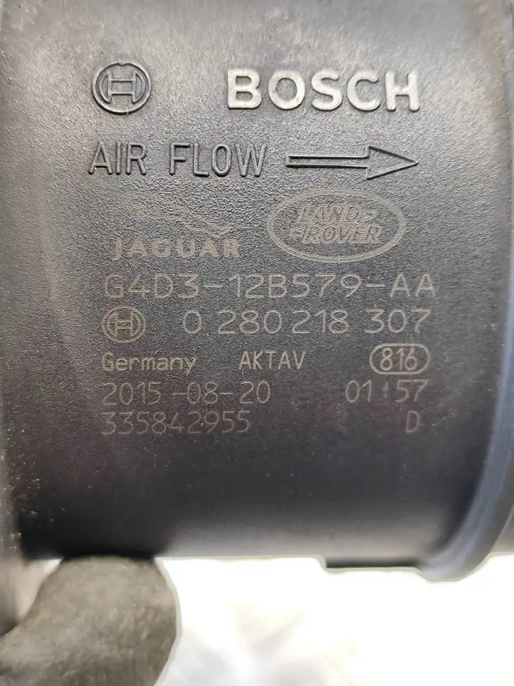 Land Rover Discovery Sport (2014 - 2019) 0280218307 Датчик массового расхода воздуха — фото 5