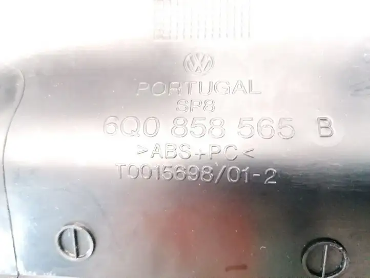 Volkswagen Polo (2001 - 2005) 6Q0858565 Обшивка рулевой колонки — фото 3