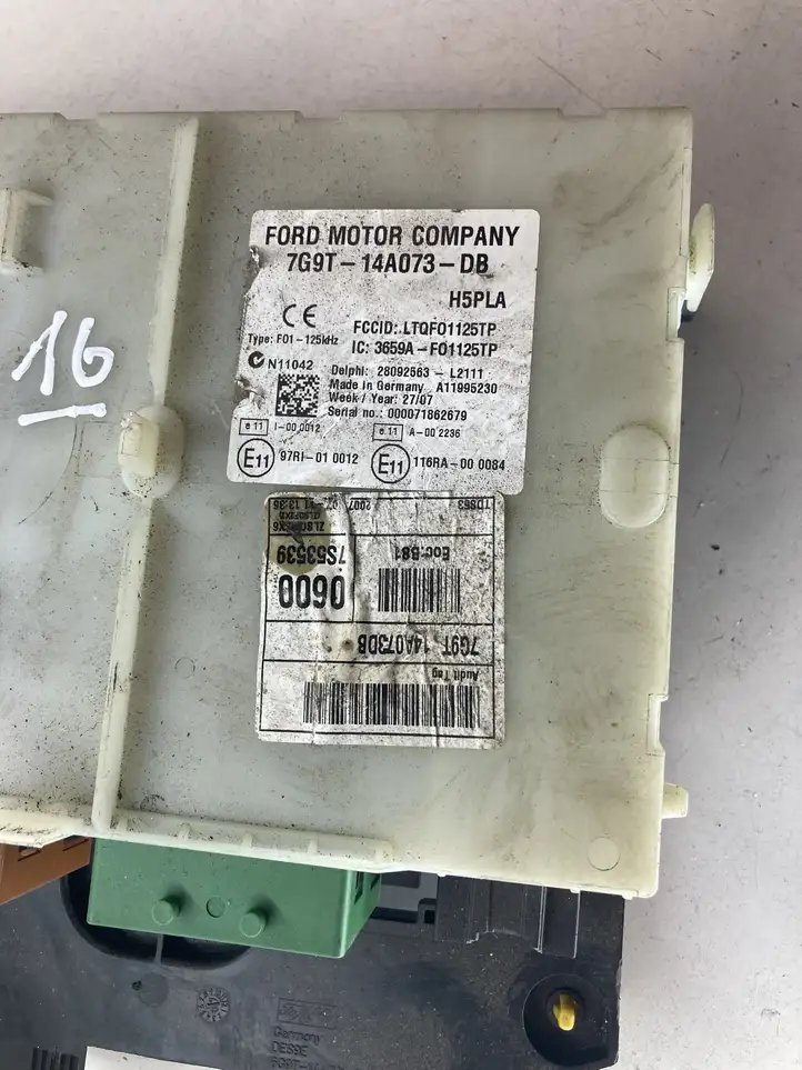 Ford Mondeo MK IV (2007 - 2014) 7G9T14A073DB Модуль комфорта — фото 3