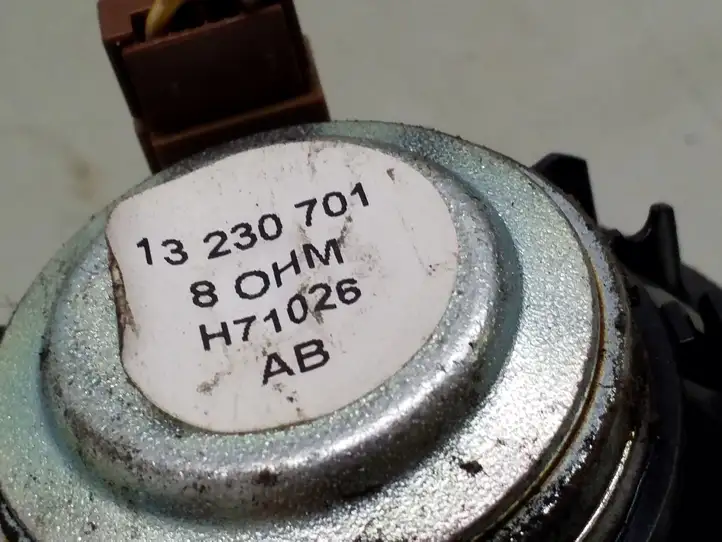 Opel Zafira (2006 - 2008)  13230701 Громкоговоритель (громкоговорители) высокой частоты в передних дверях