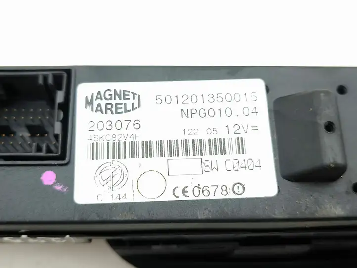Maserati Quattroporte (2003 - 2008) 501201350015 Блок кнопок стеклоподъемников — фото 2