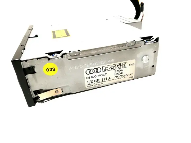Audi A8 S8 D3 4E (2005 - 2007) 4E0035111A CD/DVD чейнджер — фото 4