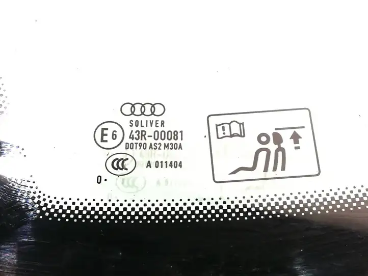 Audi A7 S7 4G (2010 - 2014) 4G8845299C Заднее боковое стекло — фото 5