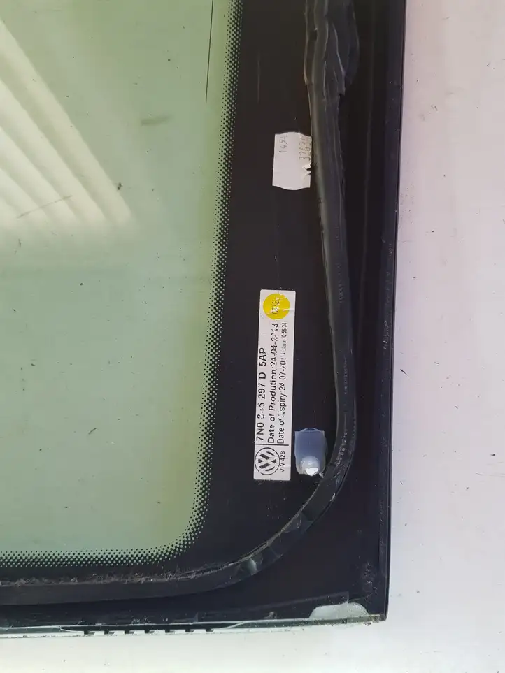 Volkswagen Sharan (2010 - 2015) 7N0845297D Заднее боковое стекло — фото 2