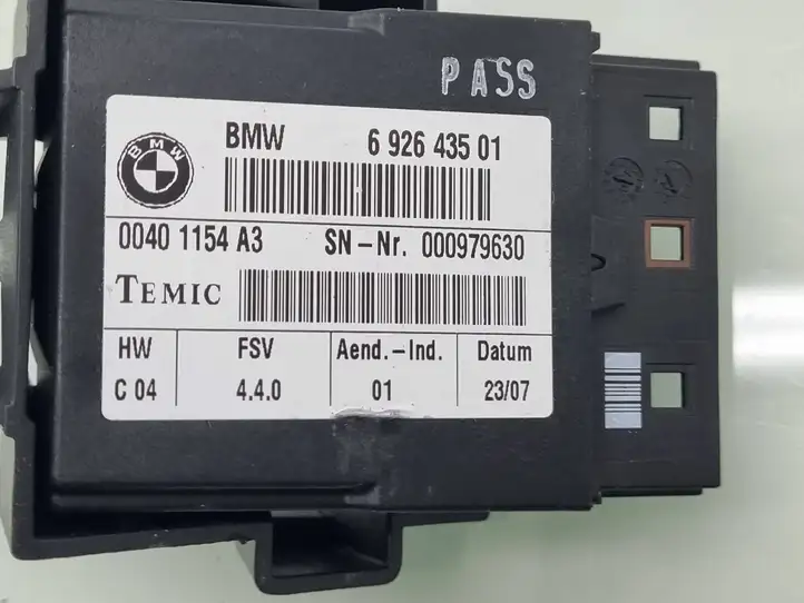BMW X5 E70 (2006 - 2013) 6926435 Блок управления сиденьем — фото 2