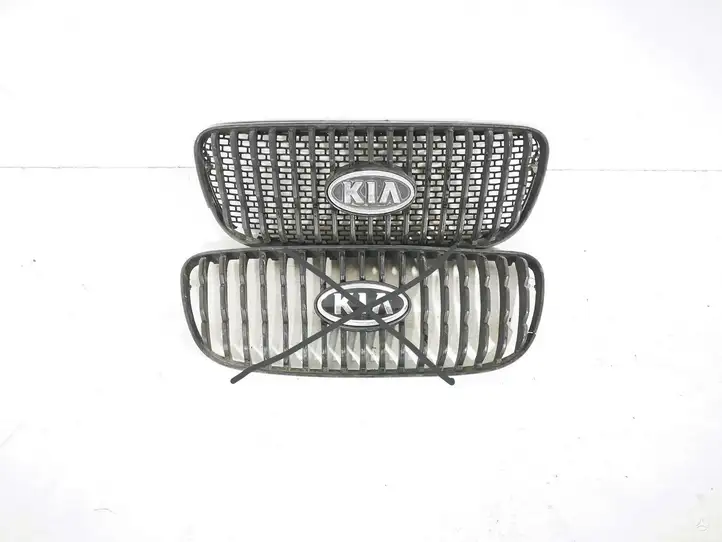 Kia Picanto (2004 - 2007) Верхняя решетка радиатора — фото 1