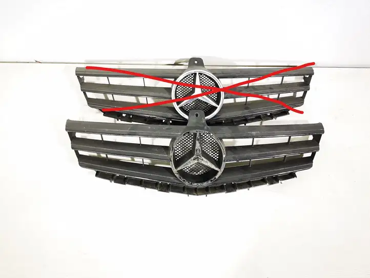 Mercedes-Benz A W169 (2004 - 2012) Передняя решетка — фото 1
