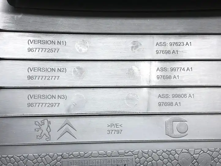 Citroen C4 Grand Picasso (2013 - 2016) 9677772577 Нижняя обшивка стойки B — фото 4