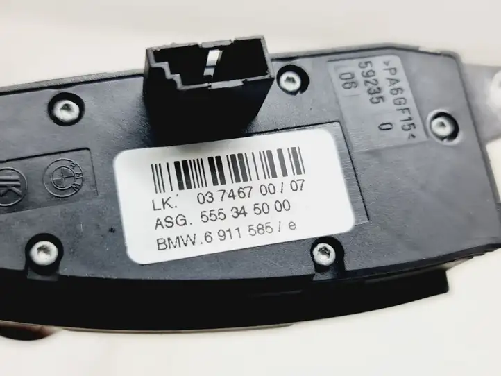 BMW 7 E65 E66 (2001 - 2008) 6911585 Кнопки на рулевом колесе — фото 3