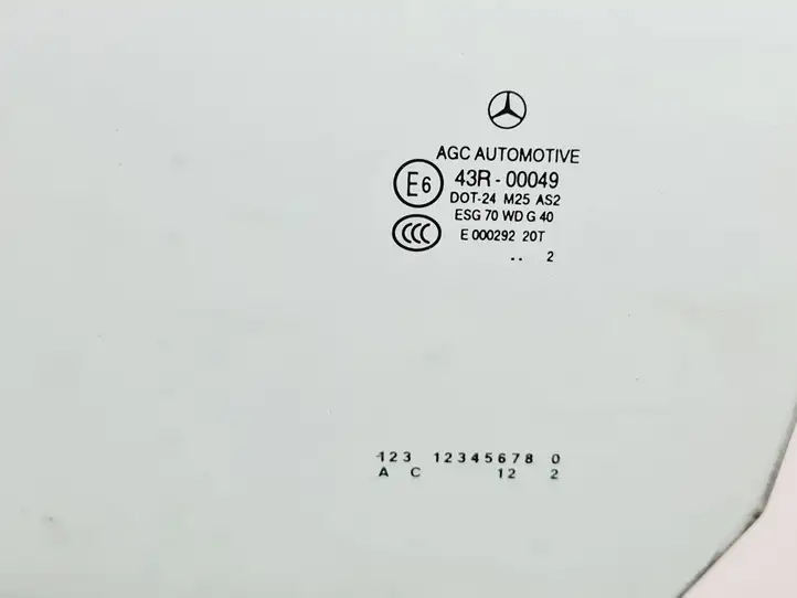 Mercedes-Benz B-class W246 (2011 - 2014) Стекло передней двери — фото 2