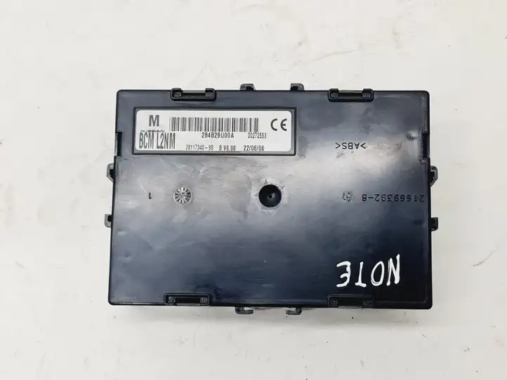Nissan Note (E11) (2006 - 2014) 284B29U00A Модуль комфорта — фото 1