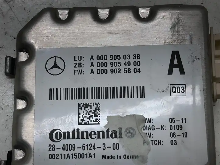 Mercedes-Benz E W212 (2009 - 2016) A0009025804 Камера в лобовом стекле — фото 2