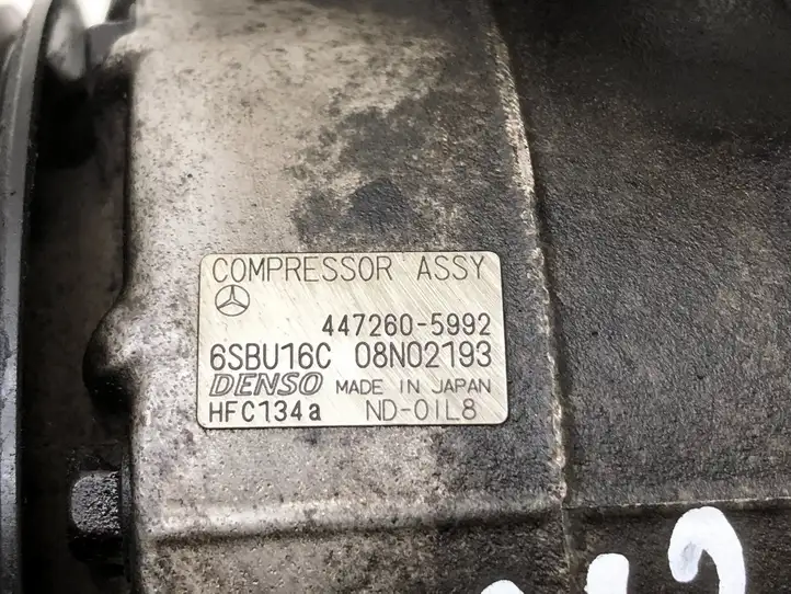 Mercedes-Benz E W212 (2009 - 2016) 4472605992 Компрессор (насос) кондиционера воздуха — фото 2