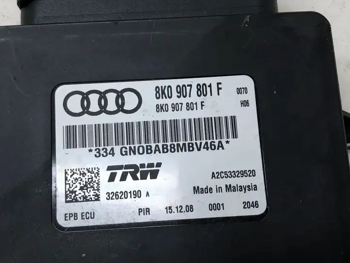 Audi A5 8T 8F (2007 - 2011) 8K0907801F Блок управления стояночным тормозом — фото 2