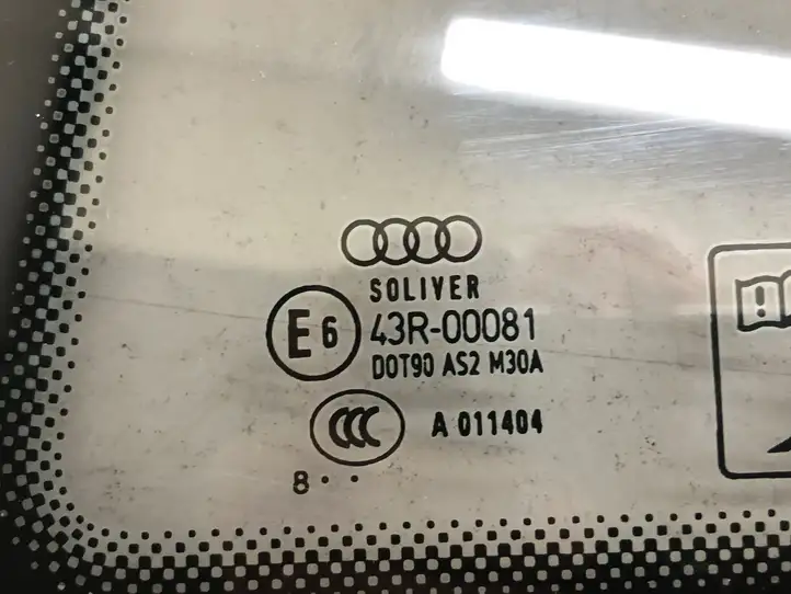 Audi A5 8T 8F (2007 - 2011) A011404 Заднее боковое стекло — фото 2