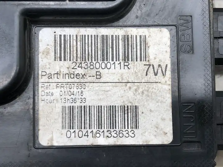 Renault Megane III (2009 - 2016) 243800011R Плюсовой провод аккумулятора — фото 2