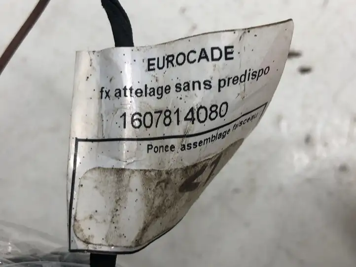 Citroen Berlingo (2008 - 2012) 1607814080 Розетка прицепа — фото 5