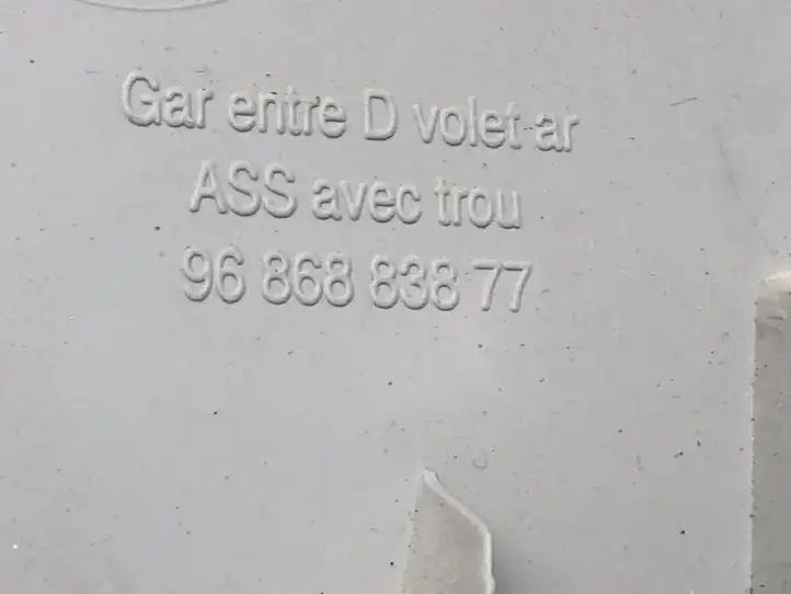 Peugeot Partner (2008 - 2012) 9686883877 Верхняя обшивка стойки D — фото 2