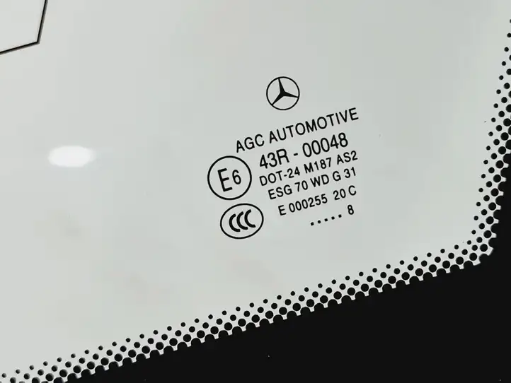 Mercedes-Benz C W204 (2007 - 2014) Заднее боковое стекло — фото 3