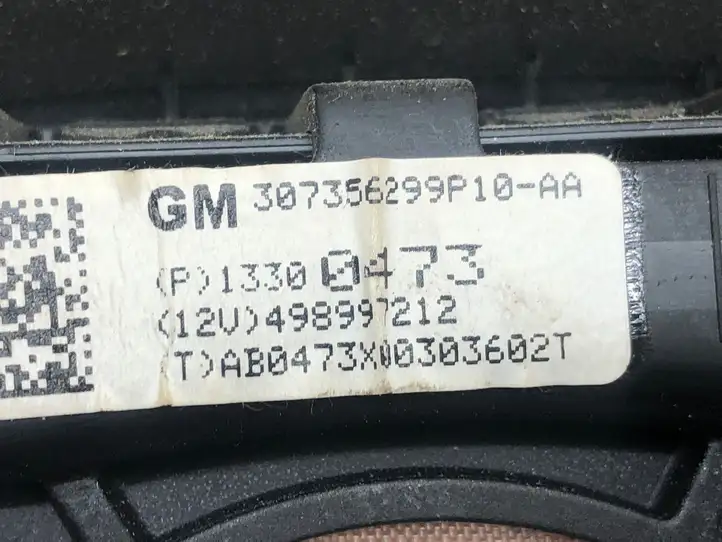 Opel Meriva B (2010 - 2014) 307356299P10AA Подушка безопасности руля — фото 3
