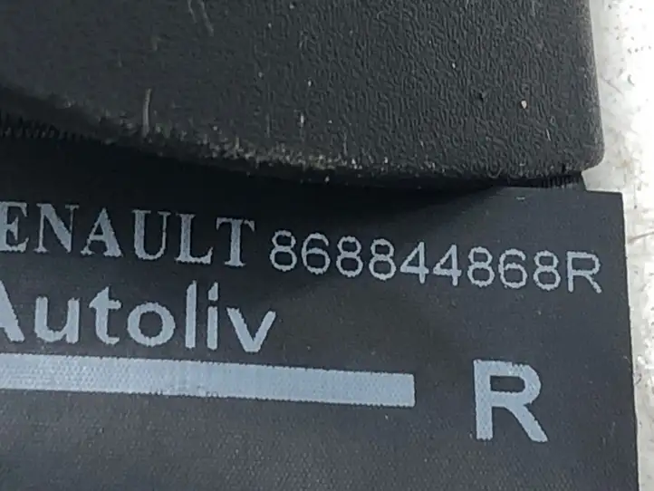 Renault Clio IV (2012 - 2019) 868844868R Передний ремень безопасности — фото 4