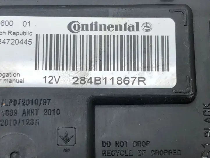 Renault Clio IV (2012 - 2019) 284B11867R Модуль комфорта — фото 3