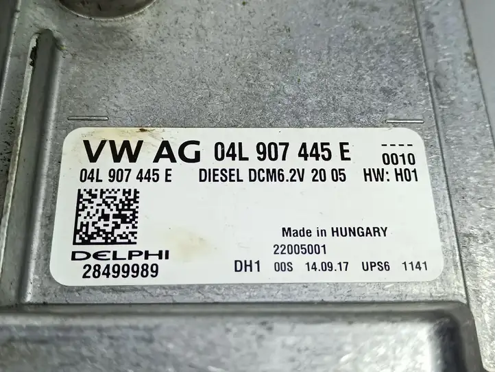 Seat Ateca (2016 - ) 04L907445E Блок управления двигателем (ЭБУ) — фото 4