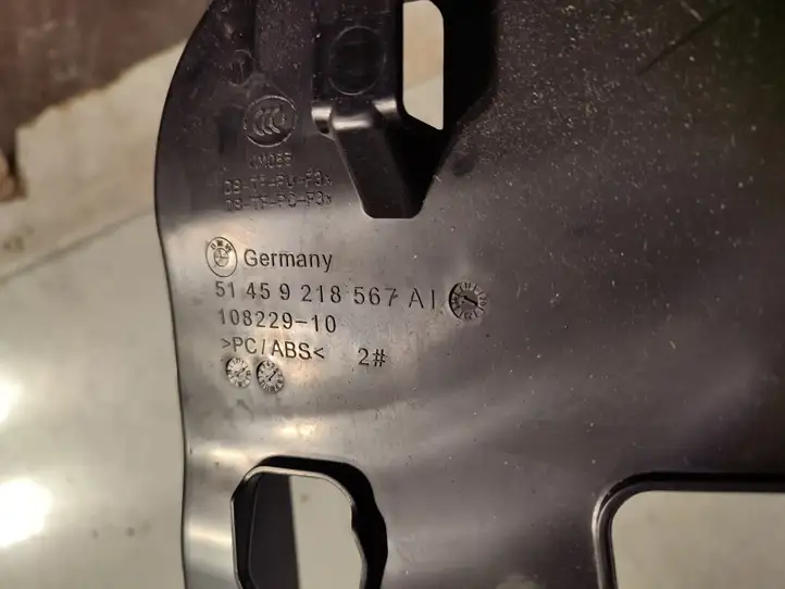 BMW 3 F30 F35 F31 (2012 - 2018) 9218567 Нижняя отделка панели приборов — фото 5