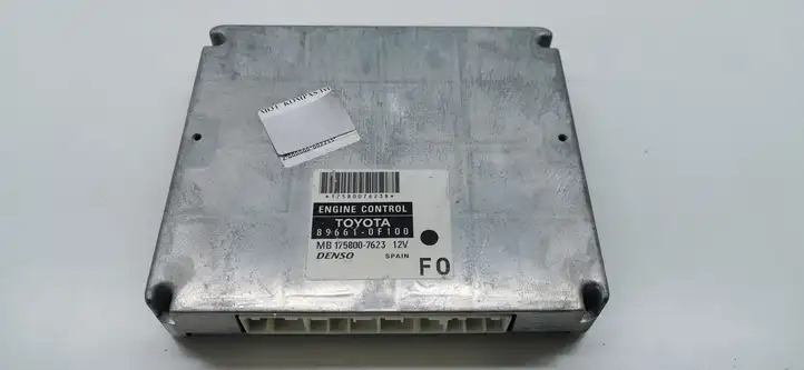 Toyota Corolla Verso AR10 (2004 - 2009) 89661OF100 Блок управления двигателем (ЭБУ) — фото 1