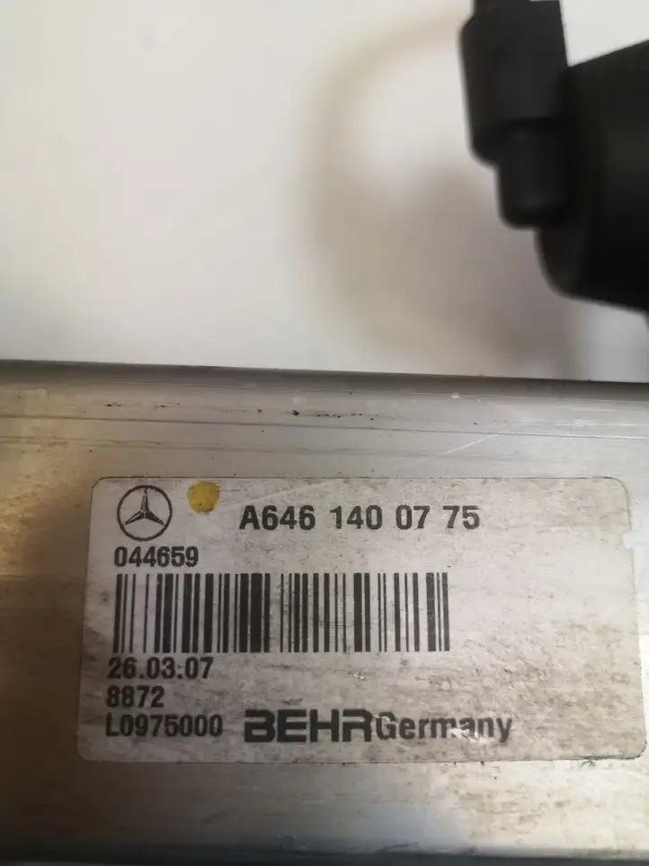 Mercedes-Benz E W211 (2002 - 2009) A6461400775 Охладитель клапана EGR — фото 3
