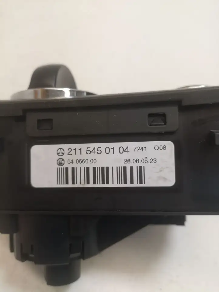 Mercedes-Benz E W211 (2002 - 2009) 2115450104 Включатель фонарей — фото 3