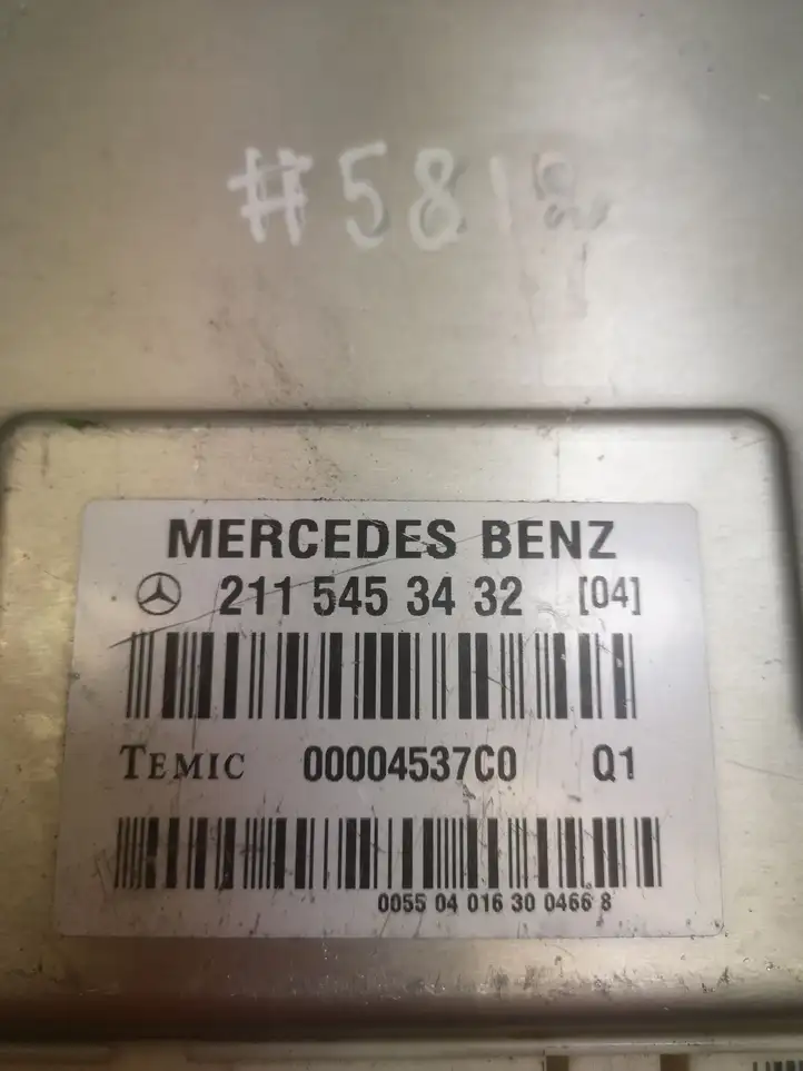 Mercedes-Benz E W211 (2002 - 2009) A2115453432 Блок управления подвеской — фото 3