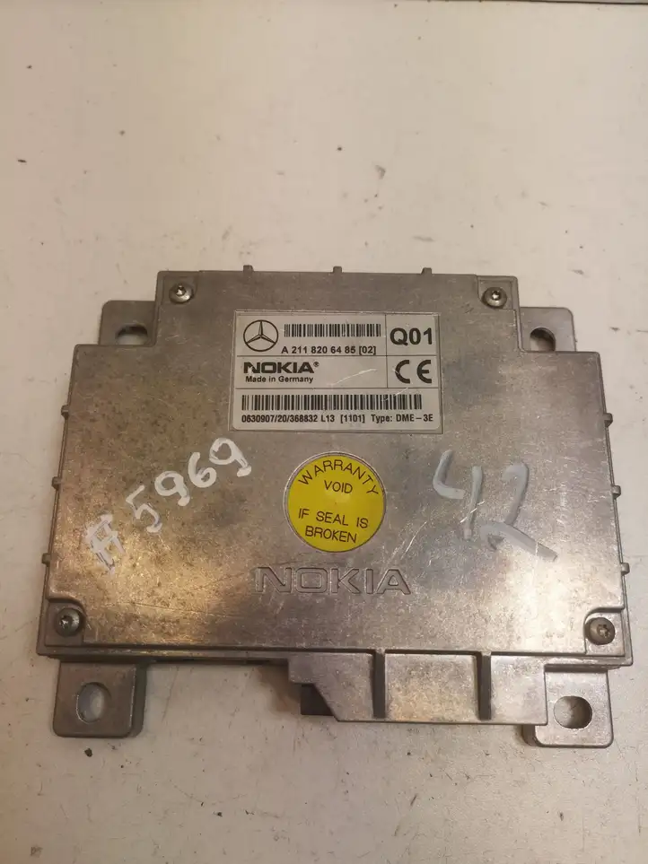 Mercedes-Benz S W220 (1998 - 2006) A2118206485 Блок GSM — фото 1