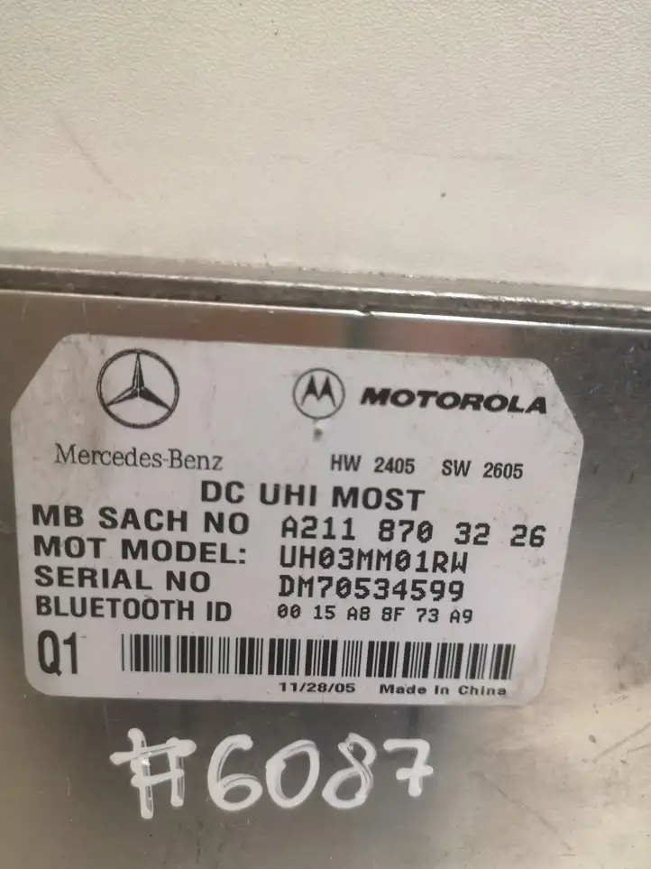Mercedes-Benz R W251 (2005 - 2013) A2118703226 Bluetooth модуль — фото 4