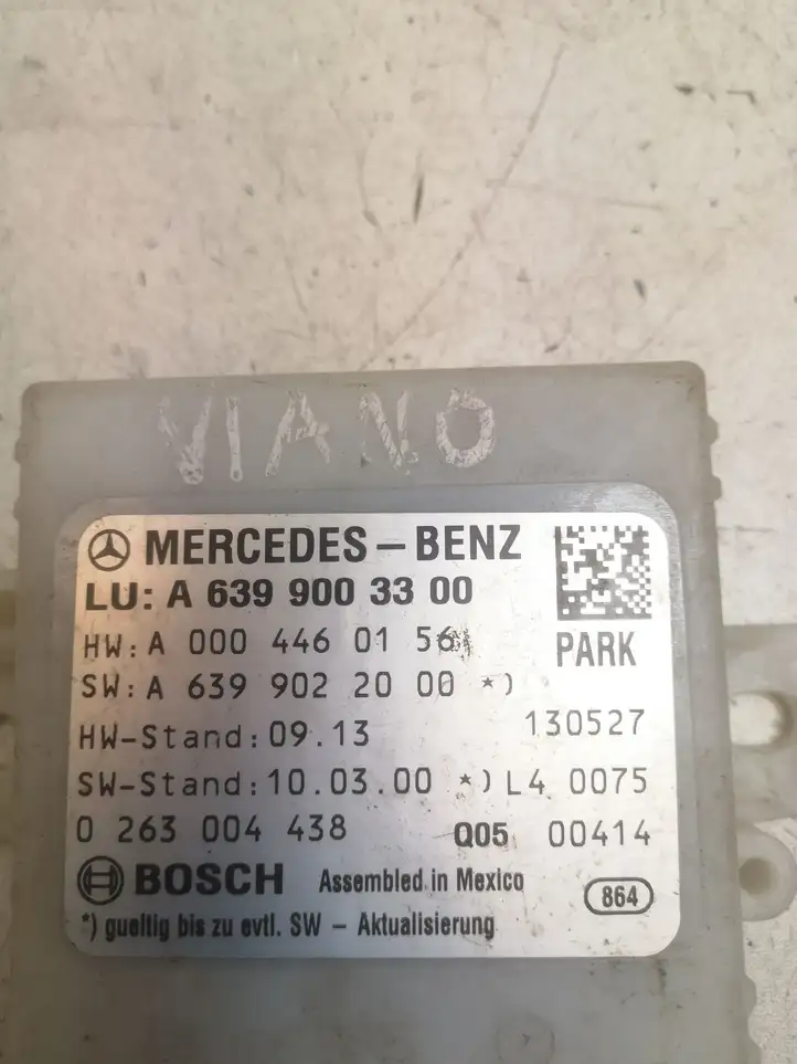 Mercedes-Benz Vito Viano W639 (2003 - 2010) A6399003300 Блок управления парктрониками — фото 1